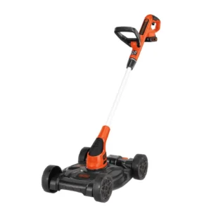 Black and Decker 20-volt Max 12-in 3-in-1 Compact Cordless Push Lawn Mower