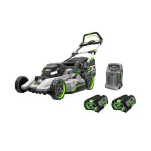 EGO 21 Inch Select Cut Self-Propelled Mower with Touch Drive & 4Ah Battery 2pk